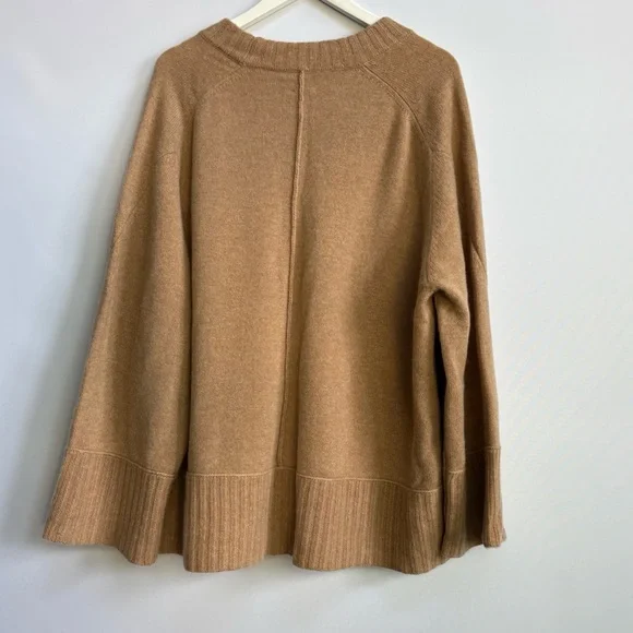 NWT Anthropologie The Chandler Cashmere Crew-Neck Relaxed Pullover Sweater XL - Picture 13 of 16
